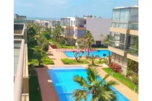 Location des Vacances Appart Balnéaire Accès direct à la … – Immohajir Immobilier au Maroc | Appartement Location saisonnière à Sidi Rahal (photo 16)
