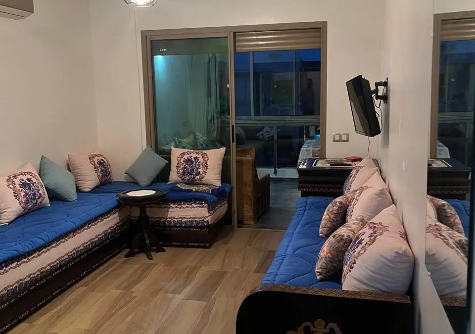 Location de vacances aprt à sidi rahal plage résidence fermée avec piscines