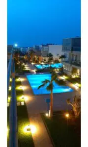 Appartement de vacances a louer dans une résidence palena… – Immohajir Immobilier au Maroc | Appartement Location saisonnière à Sidi Rahal (photo 1)