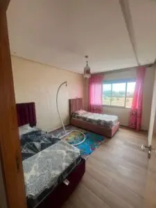 Résidence balnéaire sécurisée 24h/7j un accès direct à la… – Immohajir Immobilier au Maroc | Appartement Location saisonnière à Sidi Rahal (photo 10)