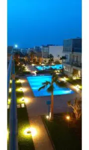 À louer Bel appart balnéaire accès direct à la plage – Immohajir Immobilier au Maroc | Appartement Location saisonnière à Sidi Rahal (photo 19)