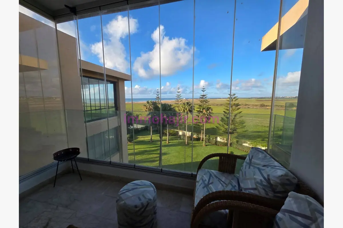 Magnifique Appartement à louer plage ouad Cherrat