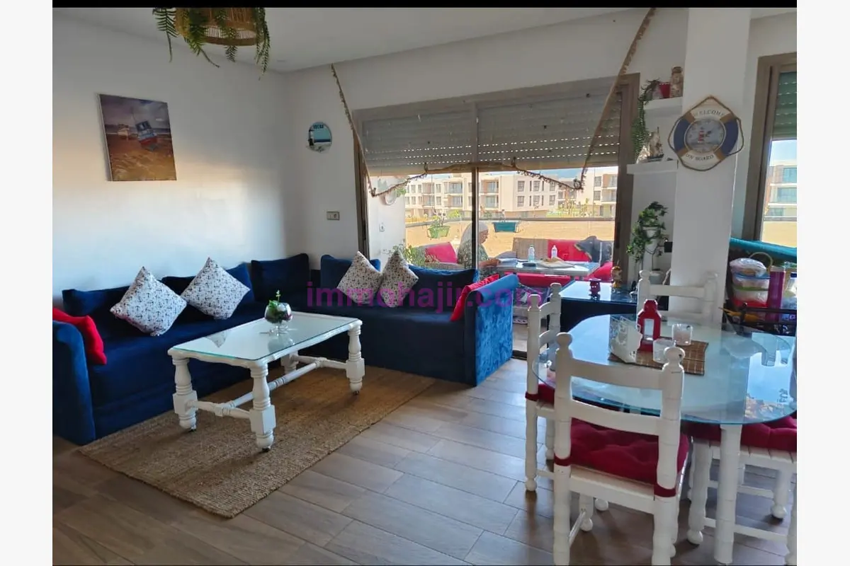 À louer Appart Charme et Confort à Sidi Rahal –  en Front de Mer