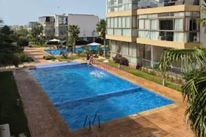 À louer bel Appartement piscine et plage – Immohajir Immobilier au Maroc | Appartement Location saisonnière à Maroc (photo 6)