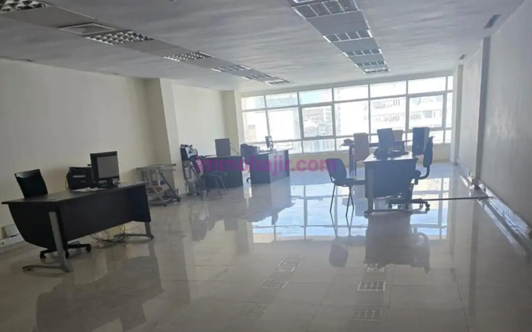 À Vendre Bureau de 100m²- Emplacement Premium à Casablanca