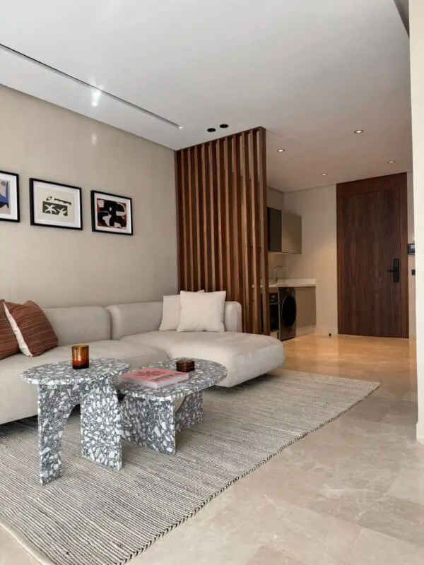 Studio Haut Standing Meublé à Louer – Quartier Les Princesses, Casablanca