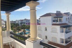 Charmant Appart Balnéaire, Une résidence Fermée avec pisc… – Immohajir Immobilier au Maroc | Appartement Location saisonnière à Sidi Rahal (photo 12)