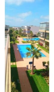 Résidence balnéaire sécurisée 24h/7j un accès direct à la… – Immohajir Immobilier au Maroc | Appartement Location saisonnière à Sidi Rahal (photo 3)
