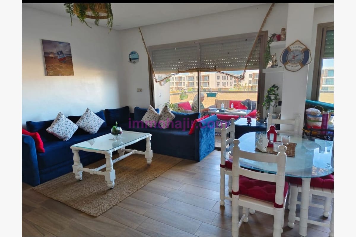 À louer Appart Charme et Confort à Sidi Rahal –  en Front de Mer