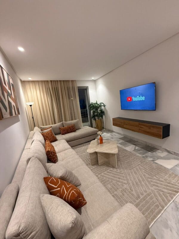 Studio Haut Standing Meublé Neuf a louer – Quartier Palmier, Casablanca 